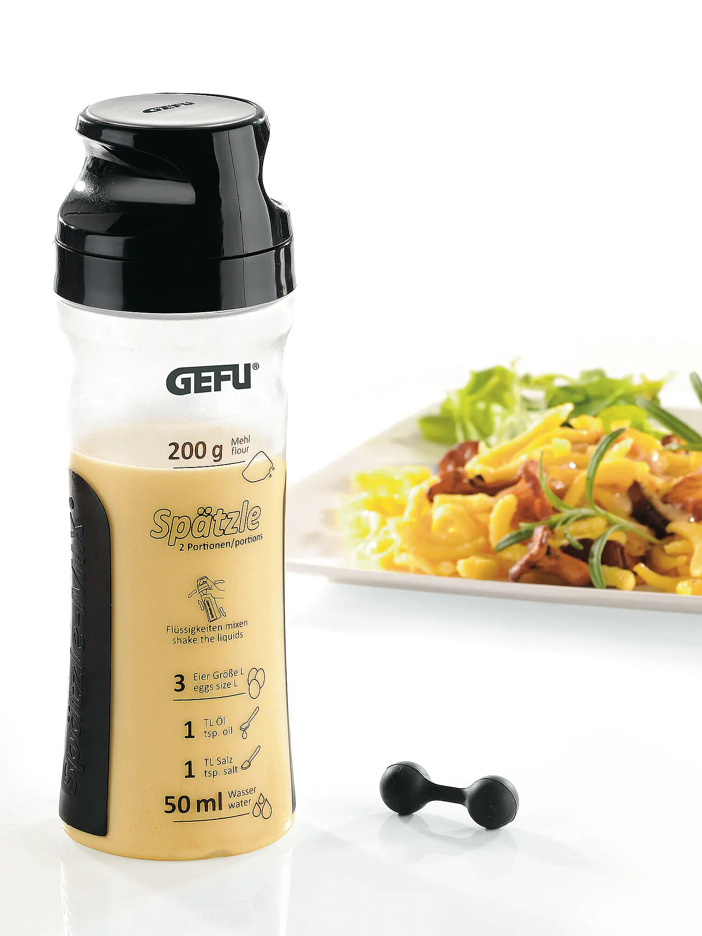 GEFU | Spätzle- und Pfannkuchen-Mix TWISTER | 